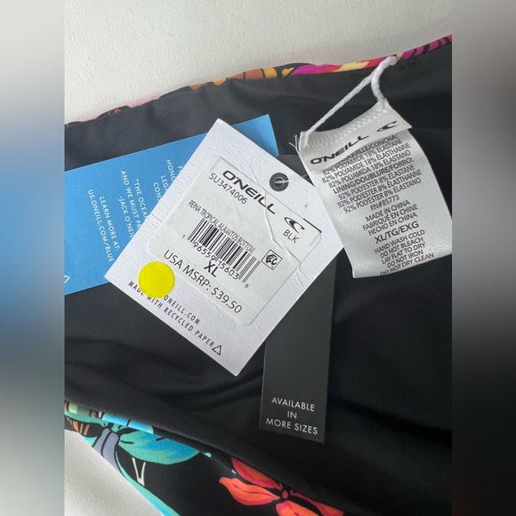 O’Neill Reina Tropical Alamitos Bikini Bottoms Size:XL NWT  “NO HYGIENIC LINER” - Picture 6 of 8